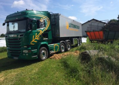 Lettenbichler Futtermittel Transport Lastwagen LKW